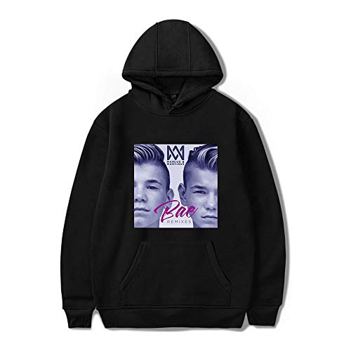 MR.YATCLS Sweat à Capuche Imprimé Marcus Et Martinus Twin Pull à Capuche Unisexe Thème Musical