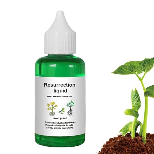 Abono Líquido para Plantas de Interior | 50 ml Solución Nutritiva Orgánica Multiusos - Fertilizante para Plántulas - para Jardín Exterior, Flores, Árboles, Orquídeas, Cactus, Bonsáis,