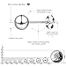 925 Sterling Silver Ball Stud Earrings Available in 3mm-10mm,Classic Round Ball Studs Hypoallergenic Jewelry (6mm)