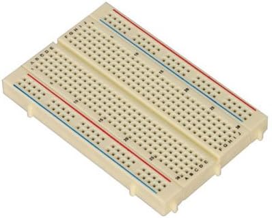 Jameco Valuepro WBU-301-R 400-Point Solderless Breadboard 3.3"L x 2.1"W