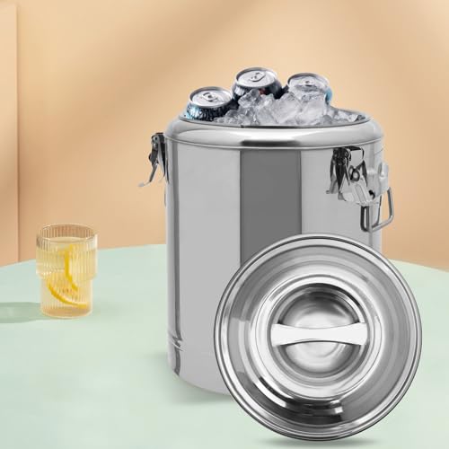 Distributeur de boissons en acier inoxydable isolé pour buffet chic et hôtel