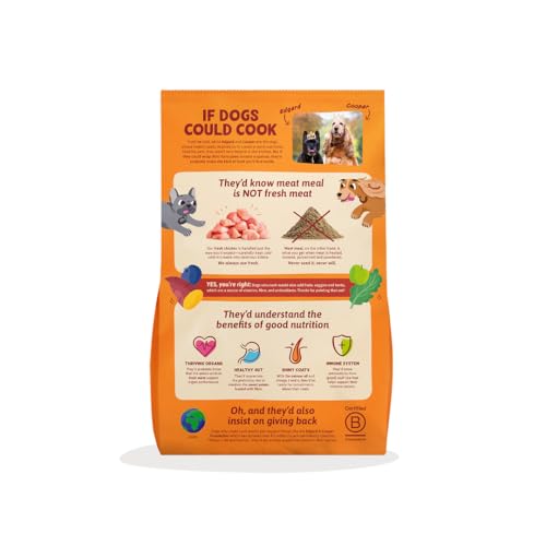 Edgard & Cooper Hundefutter trocken Getreidefrei für Medium Adult Hunde (1kg), frisches Huhn, ausgewogene Ballaststoffe für die Darmgesundheit, mit Apfel, Süßkartoffel und Grünkohl, nie Fleischmehl