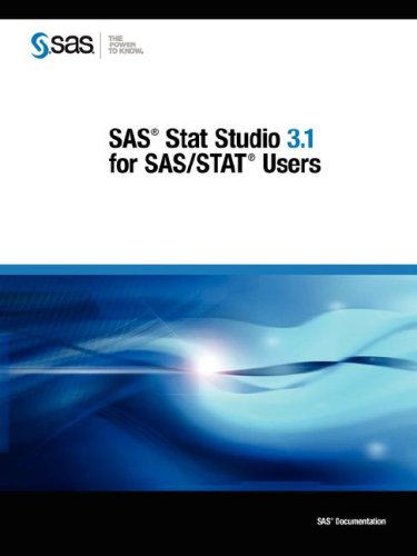 Buy SAS Stat Studio 3.1 for SAS/STAT Users — BookShops.in