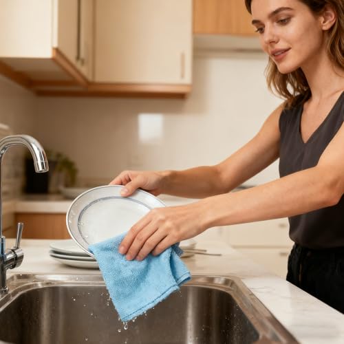Chiffons de séchage ménagers pour stopper les mauvaises odeurs de torchon