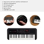 Mini Teclado Musical Yamaha com 37 teclas PSS-A50 - Preto 15