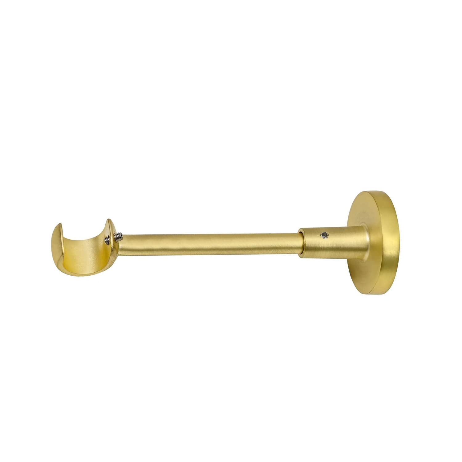 Plafonddrager, 1-loops antiek gouden plafondhouder met metalen