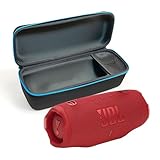 JBL Charge 6 - Altoparlante Bluetooth e custodia rigida di alta qualità, colore: Rosso