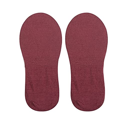 Image of Odd Sox - Basix Unisex Medium No Show Socks - Cotton Blend Low Profile - Heather Colors - Breathable Everyday Comfort