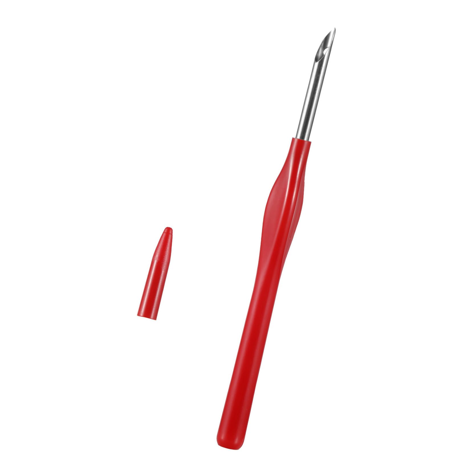 PANGBOER Embroidery Pen Embroidery Punching Needle Punching Needle Tool with Protective Covers for Craft Enthusiasts Pen with Protective Covers