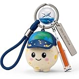 Artemis II Astronaut Space Rocket Keychain - Detailed NASA Inspired Rocket & Astronaut Pendant Souvenir, Durable Alloy Keyring for Space Enthusiasts, Unique Gift for Astronomy Lovers & Collectors