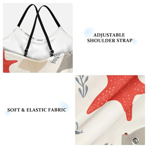 Manta Starfish Pattern Girls One Piece Swimsuits Summer Quick Dry Beach Bathing Suit4