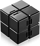 black cube se ii ✔【Precision Workmanship】3D Fidget cube Infinity Cube design is very simple, 1.57 X 1.57 X 1.57 inch,composed of eight cubes small box. Each cube can be rotated from any direction and angle.Each cool gadgets is precisely machined and assembled to form an overall size of 40mm cubed.