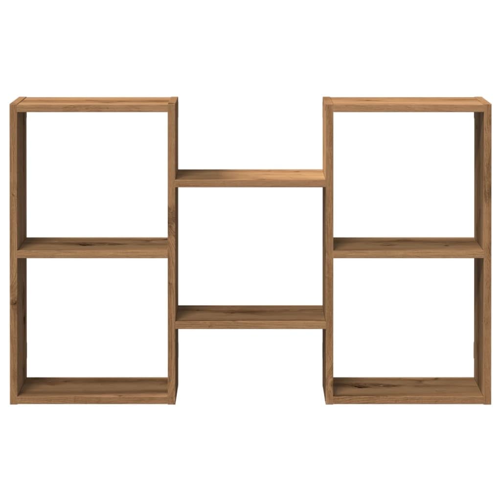 Tidyard Étagère Murale chêne Artisanal 96x18x60 cm Bois d'ingénierie Tablette Flottante Étagère à Plantes, Murale de Rangement pour Salon, Salle de Bain, Chambre, Couloir, Cuisine, Bureau