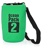 IDEALE PER SPORT ACQUATICI - Molto resistente e leggera, è sicura contro acqua, sporco, sporcizia, sabbia e polvere. Di ottima tenuta e adatta in viaggio, campeggio, trekking, snowboard, sci, motociclismo, ciclismo, canoa, surf, pedalò, nuoto, durante il bagno in mare, immersione subacquea, canottaggio.