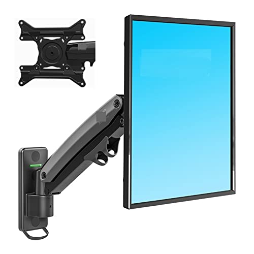 Soporte de Pared F425 Brazo Móvil de Resorte de Gas para Monitor 27-45 Pulgadas