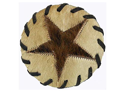 Cowhide Coaster