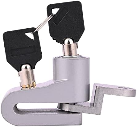 AllExtreme EXHLBL07 Heavy Duty Disc Brake Lock Anti Theft Stainless ...