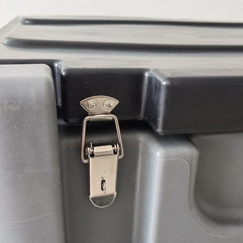 Portable Diesel Tank with Pump, 55 Gallon Capacity 10GPM Flow Rate, Diesel Fuel Transfer Tank with 12V Electric Transfer Pump 13FT Hose Lockable Cover