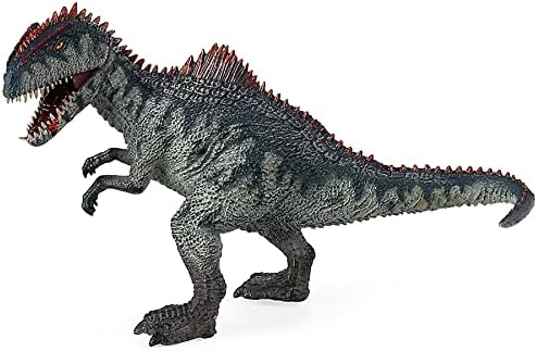 Giganotosaurus Action Figure with Eating Feature, 9 in Collection Dino Toys for Boys and Girls, Realistic Dinosaur Toys for Kids 3-5 Party Favors, Birthday Gifts (Movable Mouth)