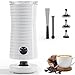 Price comparison product image Milk Frother, Morpilot 4 in 1 Electric Milk Frothers, Hot & Cold Milk Foamer, 240ml, 400w, Smart Temperature Controls, Silent Operation, for Coffee, Cappuccino, White