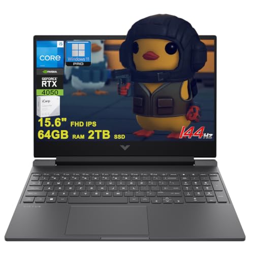 HP Victus 15 �Q�[�~���O�m�[�g�p�\�R�� 15.6�C���` FHD IPS 144Hz Intel 8�R�A i5-13420H (>i7-12650H) 64GB DDR4 2TB SSD GeForce RTX 4050 �o�b�N���C�g Type-