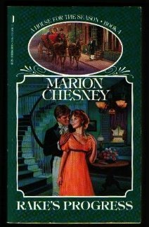 Paperback Rake's Progress (House for the Season) by Marion Chesney (1988) Paperback Book