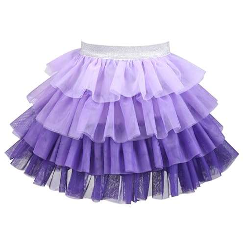 Image of Sunny Fashion Girls Gray 2 Piece Shirt Butterfly Multicolor Rainbow Floral Skirt