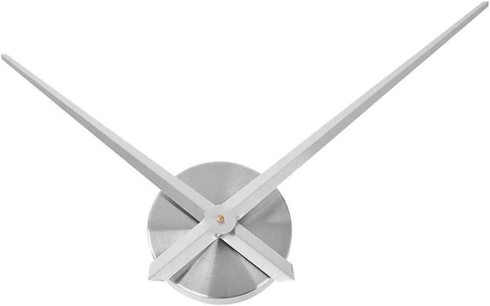 AILILIFE 3D Clock Hands, DIY Large Clock Movement Mechanism with 12 Inch Long Spade Hand, 3D Wall Clocks Home Decor