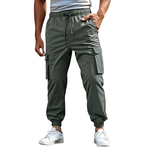 Pantalon de jogging cargo homme idéal pour le travail en extérieur et loisirs