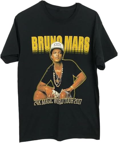 CHAOOFANG 24K Gold World Tour 2017 T Shirt Black Mens