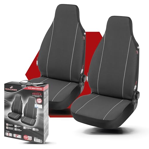 Walser Auto-Sitzbezug Modulo, 2 Vordersitzbezüge, Universal Auto-Schonbezüge für Highbacksitze, Universal PKW-Sitzbezüge… – Ansicht 1