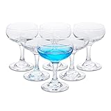 Vasos de chupito, vasos de cóctel de 4 onzas, juego de 6 vasos True Coupé, vasos de Martini, vasos de margarita, vasos de daiquiri