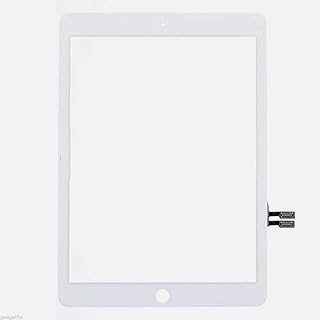 White Digitizer Repair Replacement Kit for iPad 9.7" (2018) iPad 6 6th Gen A1893 A1954 Touch Screen Digitizer with Pre-Installed Adhesive and Tools