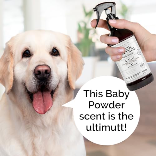 image for Rosen Apothecary 5-in-1 Dog & Pet Deodorizer Spray, Odor Control & Det