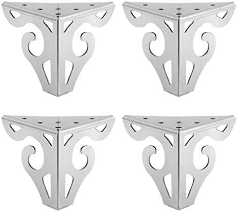 4 patas de metal para muebles, patas de sofá modernas, patas de mesa de café, piezas de repuesto para armarios de televisión, mesitas de noche,