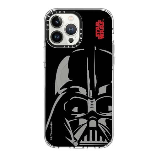 Coque Star Wars iPhone 13 Pro Max CASETiFY transparente Dark Vador anti-jaunissement