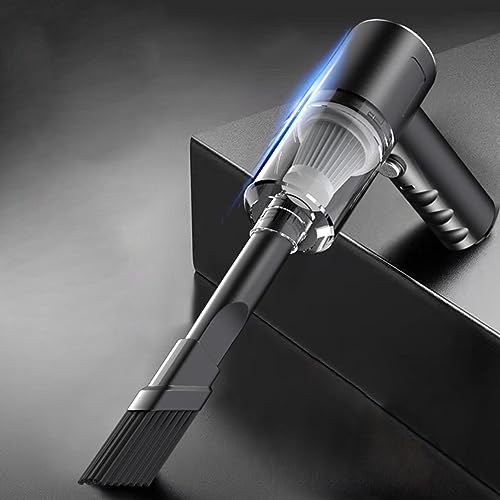 Dyegold Rechargeable Car Vacuum Cleaner, Portable Handheld Cordless Vacuum with 6000Pa Powerful Suction,Washable Filter,Lightweight Foldable 120W Mini Dusts Buster for Pet Car Home Office