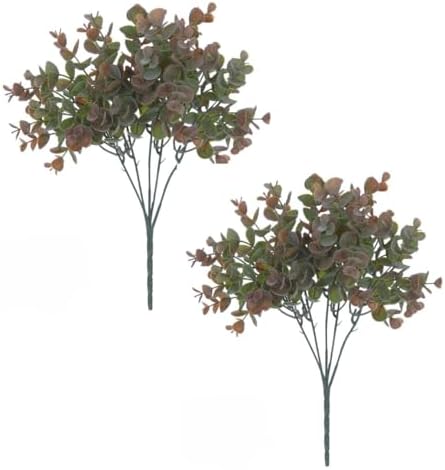 Folhagem Eucalipto Artificial X2, Plantas para Decoração, Sala de...