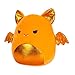 Squishmallows Original 8-Inch Tangie The Mischievous Orange Bat - Select Series Jazwares Plush (Little)