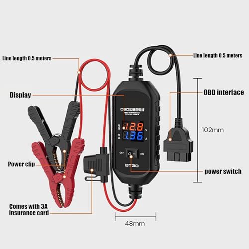 Cable OBD Memory Saver de 15.75 pulgadas conector para camiones y caravanas 7