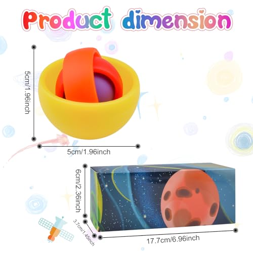Image of Fidget Toys for Kids, Fidget Spinner Adults 3PC, Gifts for Boys Girls Teens, ADHD Autism Stress Relief Quiet Finger Toys Classroom
