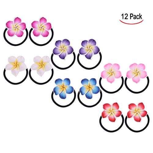 Xrten 12 Elastici per Capelli Bambina,Cravatte per...