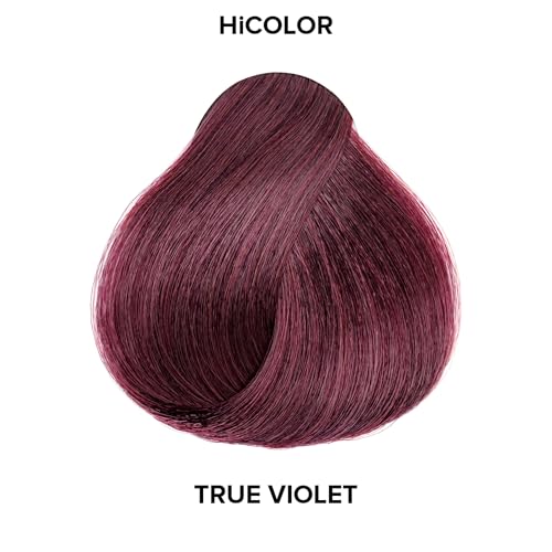 L'Oréal Technique HiColor Violet & Blacks Permanent Hair Color | Anti-Breakage Ceramide R Complex | Multi-Lift with No Brassiness | For Dark Bases | Long Lasting Color | Deep Violet - Image 3