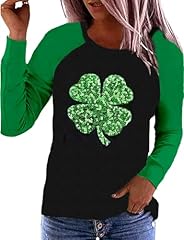 Green Four Leaf Clover Sequin a