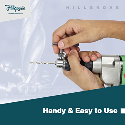 Image of Hillgrove HGDBS5MM4 Most Running 5Pcs Masonry Drill Bit Set for Concrete /Wall /Steel /All Purpose ()