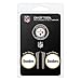 Team Golf NFL Pittsburgh Steelers Divot Tool with 3 Golf Ball Markers Pack, Markers are Removable Magnetic Double-Sided Enamel