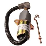 Holdwell Fuel Shutdown Solenoid 32A87-05900 1752ES compatible with Bosch RSV Cummins Mitsubishi Generator 12Vdc