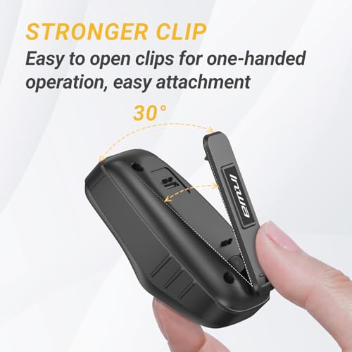 Inwa Wearable Bluetooth Speaker, Clip-on Wireless Portable Speakers, IP67 Waterproof Clip Speaker, Built-in Mic for Hands-Free Music/Calls, Mini Speaker for Work/Home/Outdoor(Yellow) - image 4