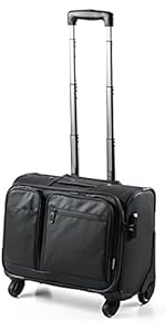 Amazon | [サンワダイレクト] キャリーバッグ 耐水 機内持ち込み