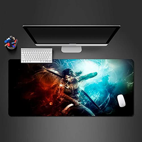 Tapis de souris gamer pour PC et ordinateur portable style bow arrow